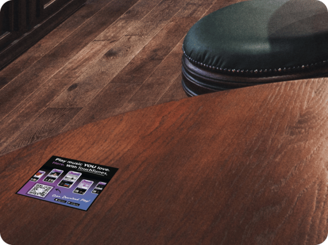 TouchTunes Stickers